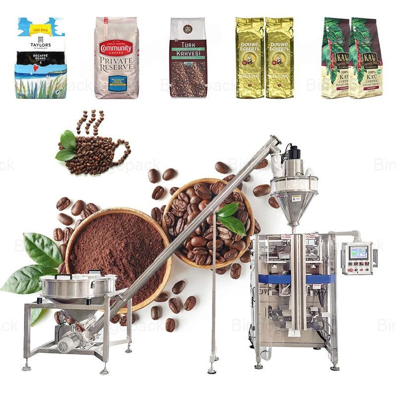 coffee powder packing machine