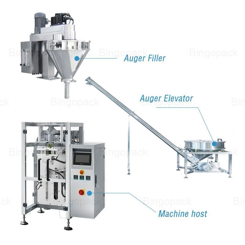 automatic coffee powder packing machine
