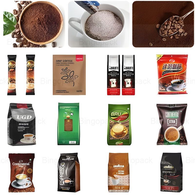 coffee powder packaging machine