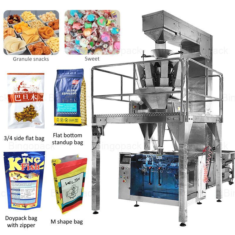 Full Automatic Stand Pouch Packing Machine Doypack Machine