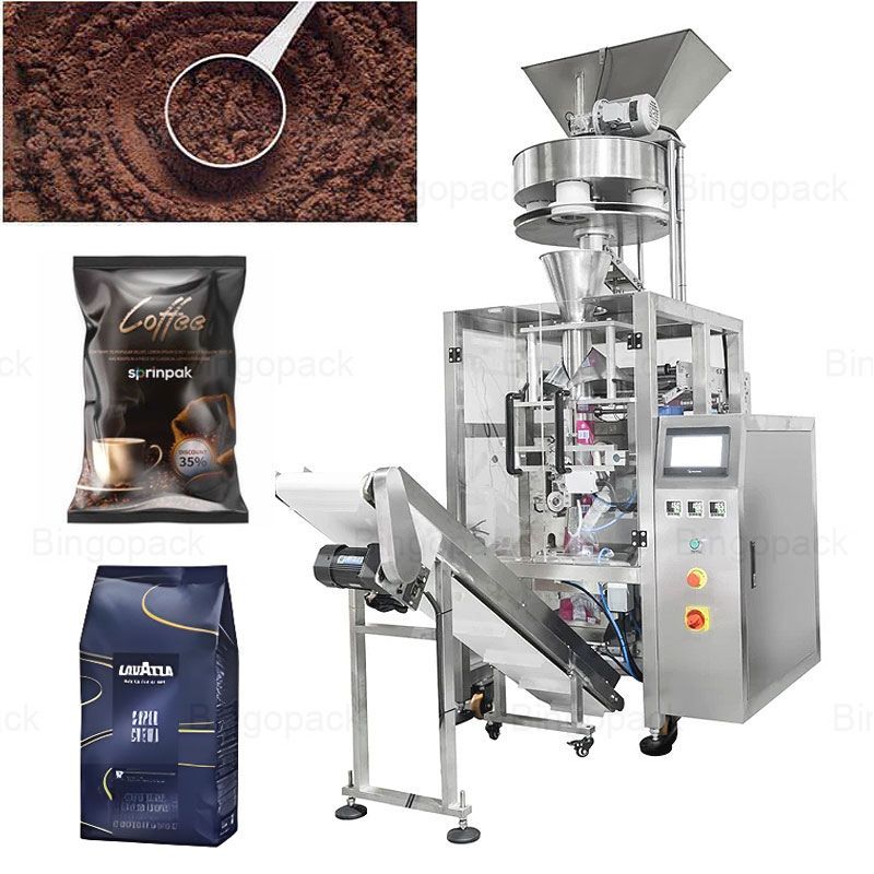 Automatic Coffee Powder Measuring Cup Filling Packaging Machine