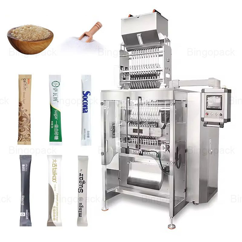 Automatic Multi Lanes Sugar Salt Particle Stick Packing Machine