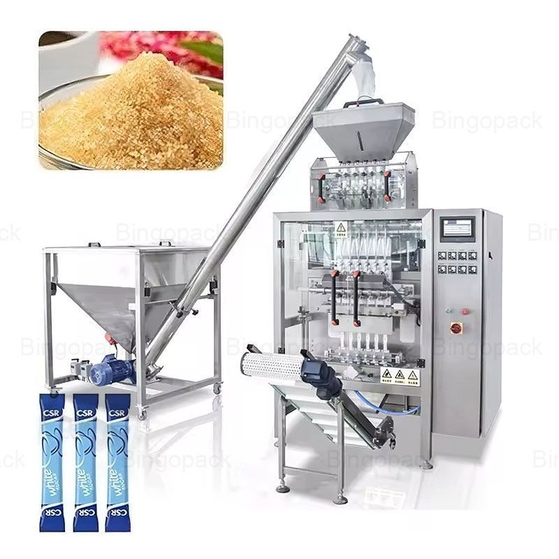 High Speed Multi Lane 3g 5g 7g 10g Sugar Stick Packing Machine