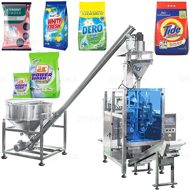 100g 500g 1kg 2kg 5kg Washing Soap Powder Detergent Powder Packing Machine