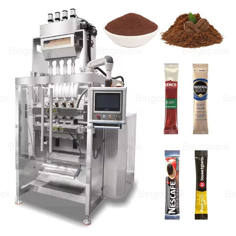 Automatic High Speed Multi lane Stick Powder Packing Packaging Machine