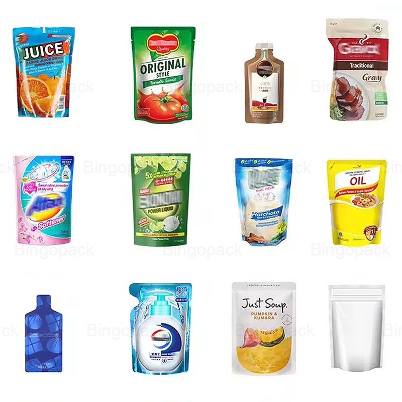rotary premade pouch packing machine