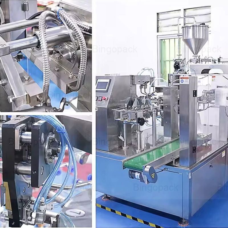 rotary pouch packing machine