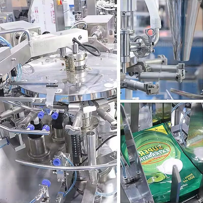 premade pouch filling sealing machine