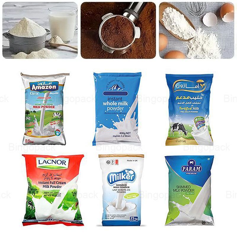 milk powder pouch packing machine
