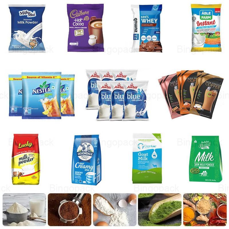 milk powder sachet packing machine