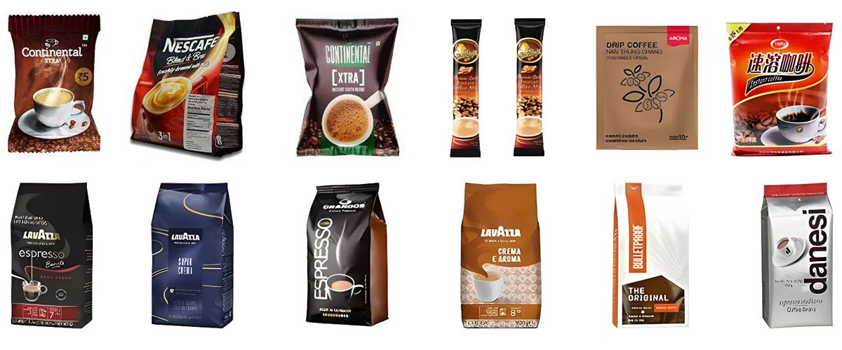 coffee powder packing machine
