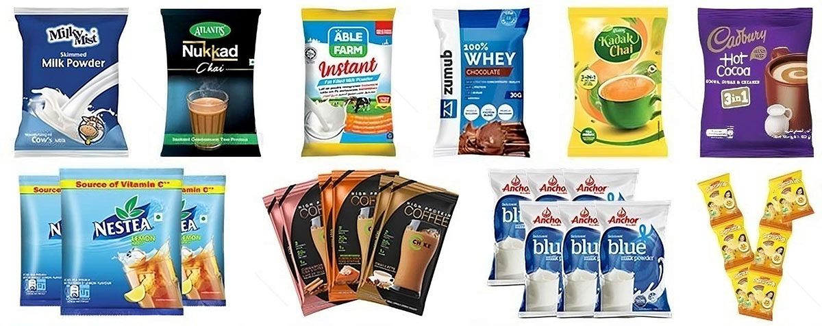 Automatic Instant Milk Powder Sachet Bag Packing Machine